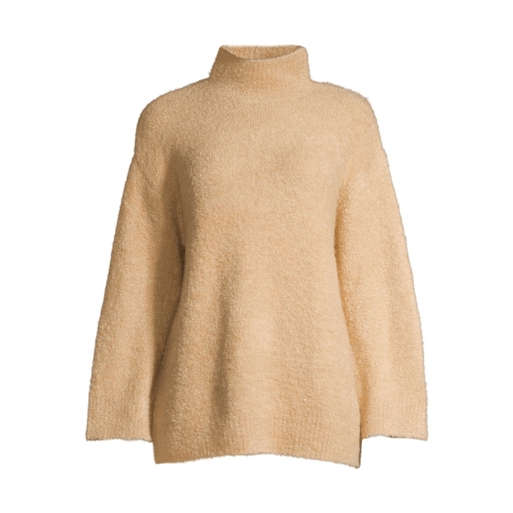 Scoop Sweaters - Scoop Women's Cozy Funnel Neck Tunic Sweater